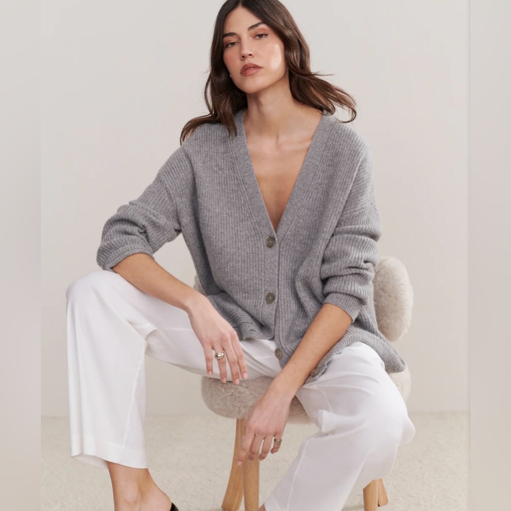 Jenni Kayne Cashmere Cocoon Cardigan Size S